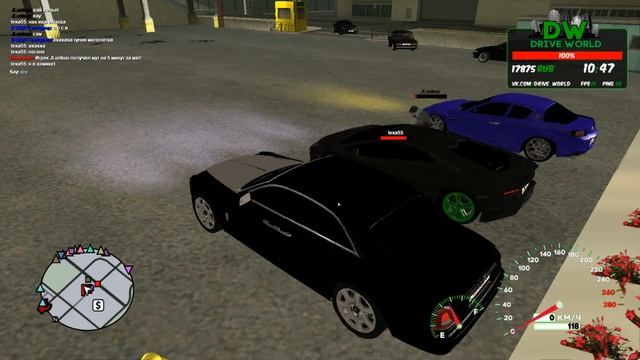 DriveWorld - Игрок JLunkuu наглая попрошайка разбивающая машины.