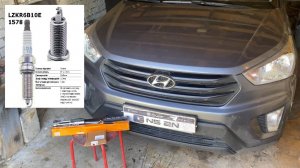 ✅ Лёгкая Замена свечей Hyundai Creta своими руками! | Оригинал NGK 1578 + ELM327 Torque проверка