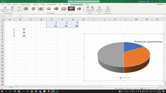 Как Сделать Круговую Диаграмму в Excel? | ПОШАГОВЫЙ УРОК - смотреть онлайн