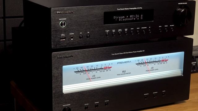 Флагманские усилители Premiera - X1S Pro и M1