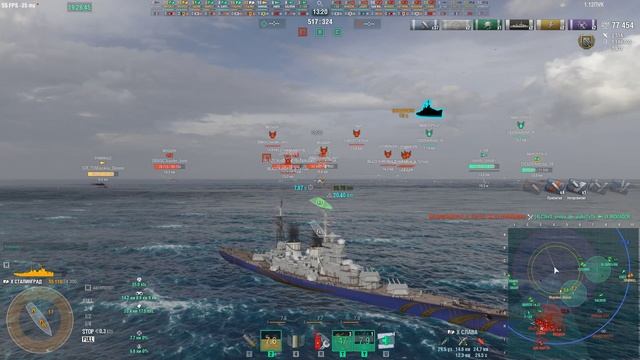 Мир Кораблей [СТАЛИНГРАД] в Океане Чувствует себя отли