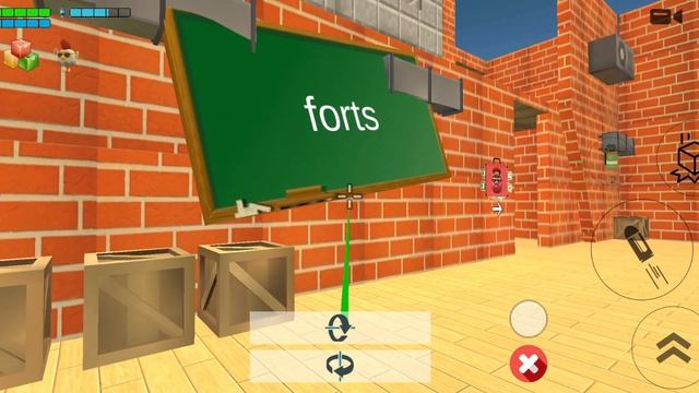 сделал лучше карту Forts в чикен ган #chikengun