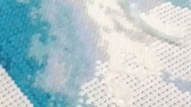 Вышивка крестиком. Продвижение озера и кручу раму. И в? смотреть онлайн