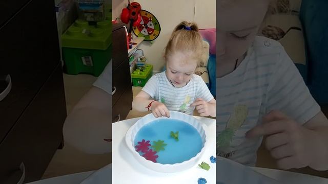 Волшебные цветочки. Фокус для детей смотреть онлайн