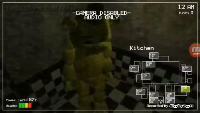 Рабочая камера Голдена Фредди смотреть онлайн