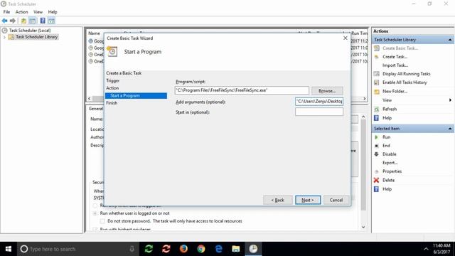FreeFileSync: Планирование задач смотреть онлайн