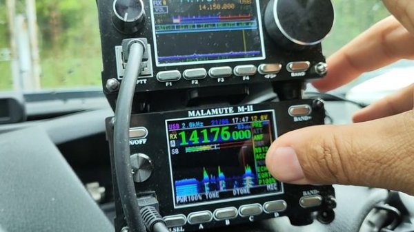 Сравнение приема DDC DUC трансиверы для полей, WOLF MINI и Malamu