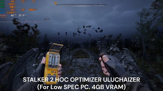STALKER 2 HOC OPTIMIZER ULUCHAIZER - Оптимизация СТАЛКЕР 2 GTX 1650. Game Version