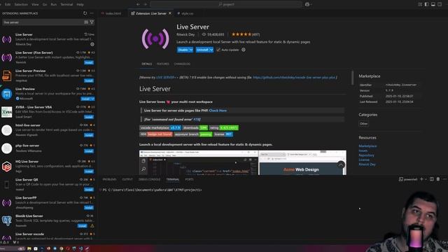 Установка VS Code и настройка окружения для HTML | VS Code для н смотреть онлайн