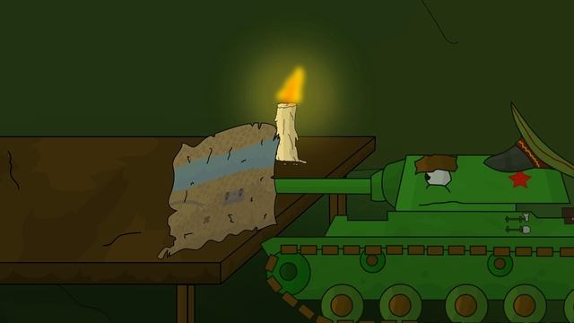 Советский МОНСТР КВ - 44! - Мультики про танки. смотреть онлайн