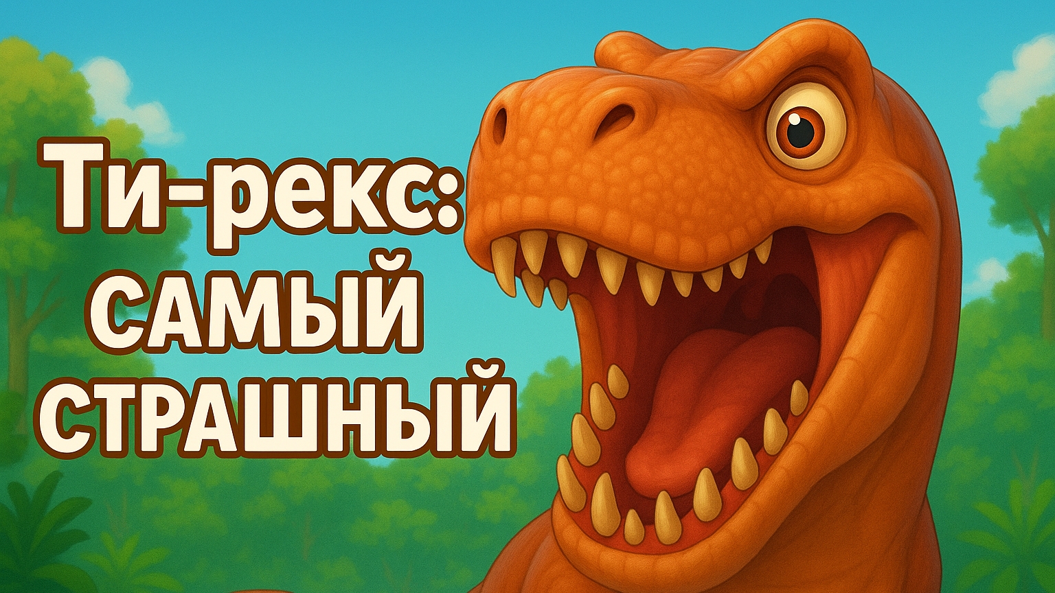 Ти-рекс: Самый страшный динозавр всех времён!
