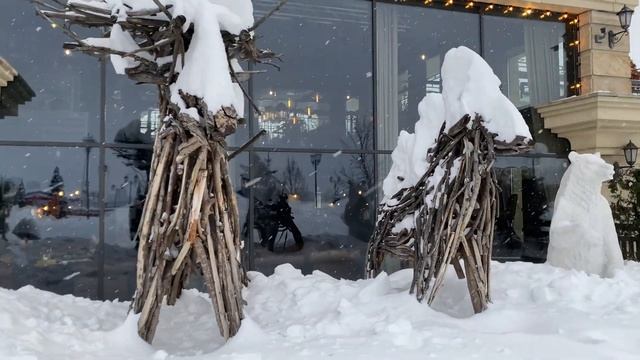 Зима, Казань 2024г. Как это было. Одна снежинка еще не сне