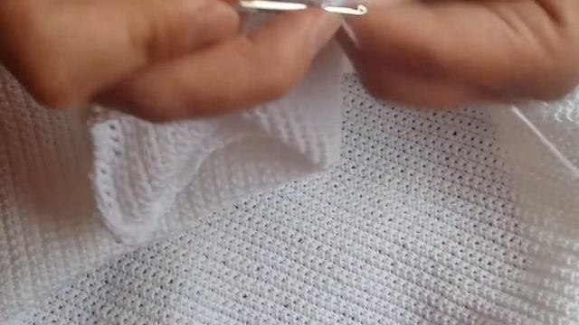 Вяжем плед крючком