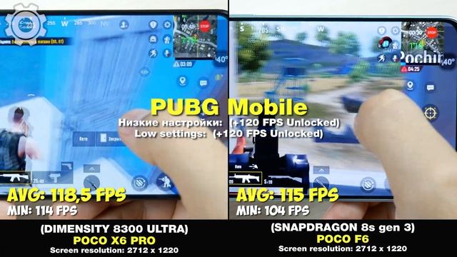 POCO X6 PRO Vs POCO F6🔥 - GAMING TEST 2024🔥 БОЛЬШОЕ СРАВНЕНИЕ В ИГРАХ!