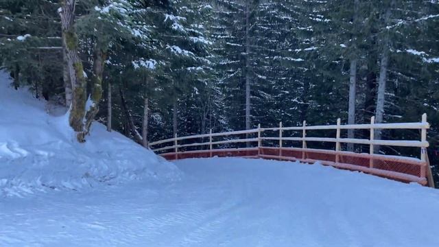 Nartostradą Z Kasprowego Do Kuźnic. Спуск с вершины Каспрового Верха