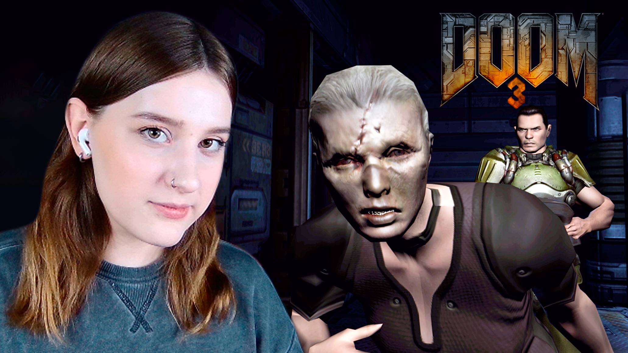 DOOM 3: #15 ОГНЕННЫЕ ГОЛОВЫ смотреть онлайн