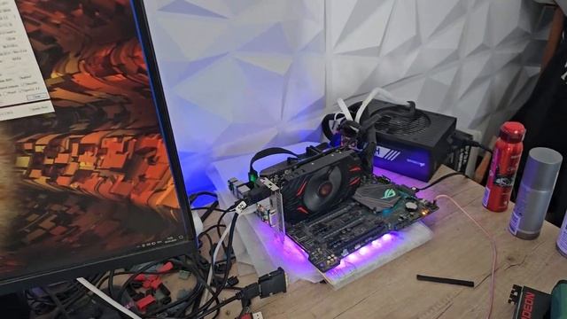 тест видеокарты HUANANZHI RX 560 4GB