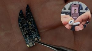 Разбор наушников AirPods Pro 2 с чипом Airoha 1571AM сравнению с ч?