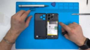 Распаковка и разборка Realme Note 50