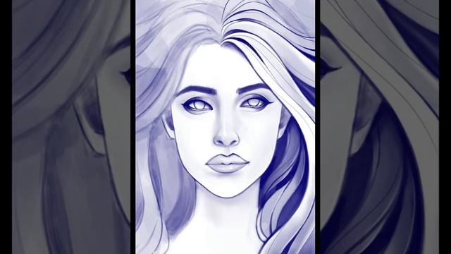 #speedpaint #procreate рисуем рыжую девушку в Procreate смотреть онлайн