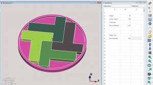FreeCAD.#146. Головоломка. Параметрическое моделирование