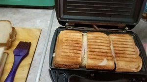 ГОРЯЧИЕ БУТЕРБРОДЫ-СЭНДВИЧИ НА ПИЦЦАМЕЙКЕРЕ
