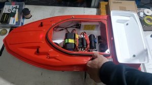 Настройка заднего хода прикормочного кораблика с рег?
