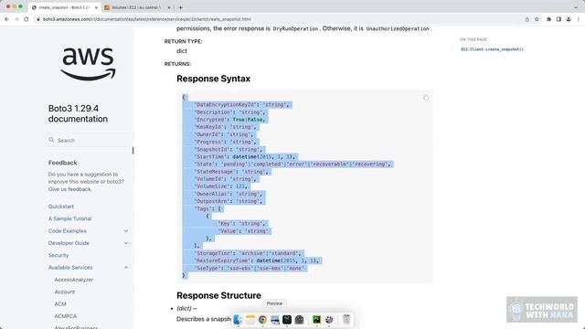 14.9 Backup EC2 Volumes. Automate creating Snapshots смотреть онлайн