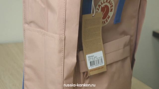 Обзор на Рюкзак Fjallraven Kanken Pink Air Blue от Russia Kanken Ru