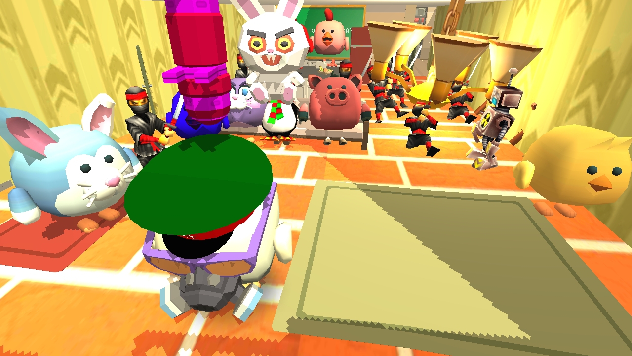 Приключения в закулисье чикен ган 5серия 1сезон:(офис) (Конец 1 сезона)