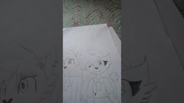 Мои новые рисунки;3(честь 24 подписчика) смотреть онлайн