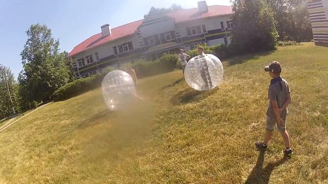 Игра в Бамперболы Аттракцион Бампербол смотреть онлайн