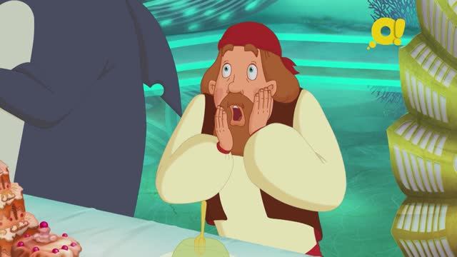 Смотри на телеканале "О!" - "Три богатыря и Морской царь" 27 мая в 17:00 смотреть онлайн