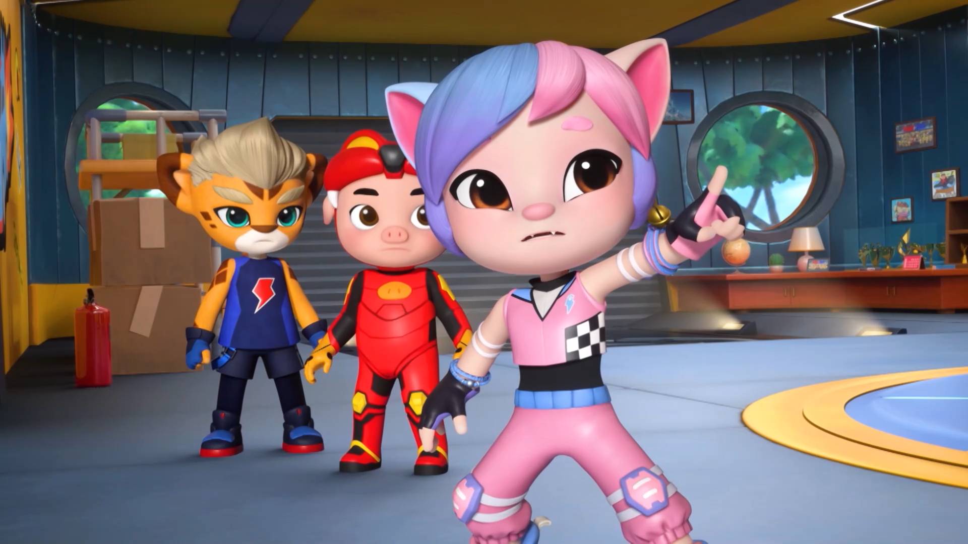 Джи-Джи Бонд: супергонщик - 8 сезон 26 серия - "Передача эстафеты" смотреть онлайн