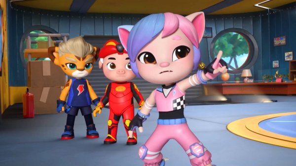 Джи-Джи Бонд: супергонщик - 8 сезон 26 серия - "Передача эстафеты"