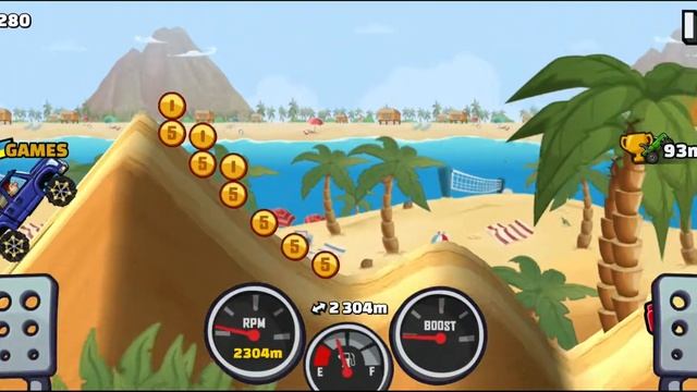 Гонки Пикап Hill Climb Racing 2 Мультики про Машинки Гонки Cars for Kids смотреть онлайн
