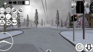 Катаюсь на троллейбусе КТГ-1 Игра: Micro-Trolleybus-Simulator Карта