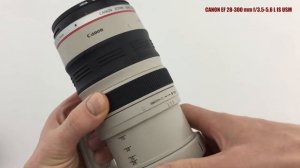 Canon EF 28-300mm f/3.5-5.6L IS USM. Инструкция и обзор объектива.