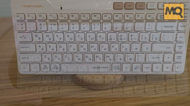 A4Tech Fstyler FBK26C AS обзор. Доступная беспроводная клавиатур смотреть онлайн