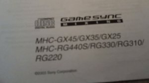 музыкальный центр sony mhc RG 220 обзор.