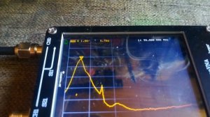 NanoVNA режимом ГИР проверяем блок укв Selena В 215 1994 года.