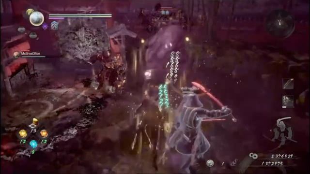 PS4 Nioh 2 #122 / Нио 2 Дополнительное Задание Встреча Среди Цветов Прохождение