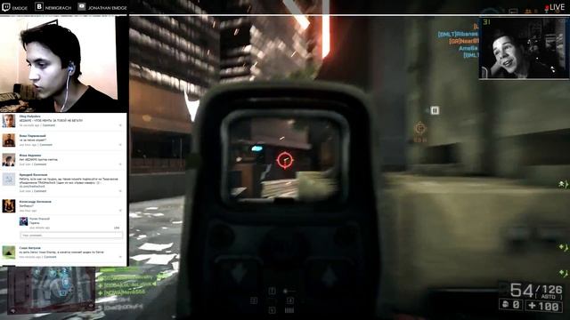 Воскресный забег в Battlefield 4 со зрителями смотреть онлайн