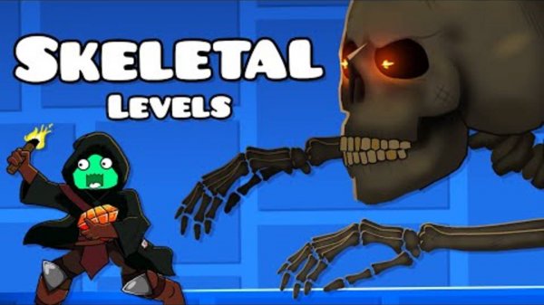 Skeletal Shenanigans levels | Geometry dash 2.2 Уровни со скелетными трюками | Geometry dash 2.2