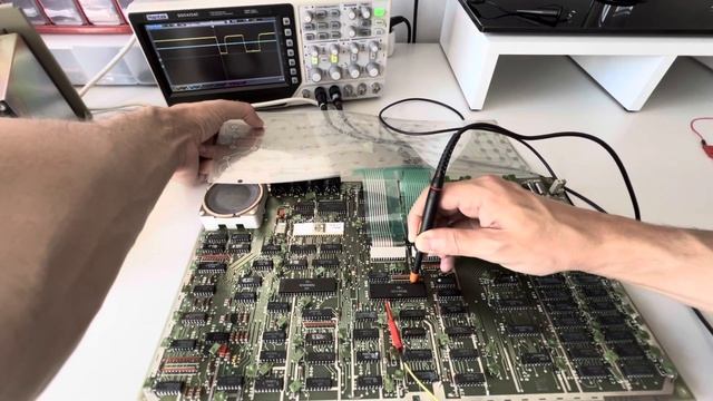 Компьютер Поиск-1 из СССР, ремонт и реставрация