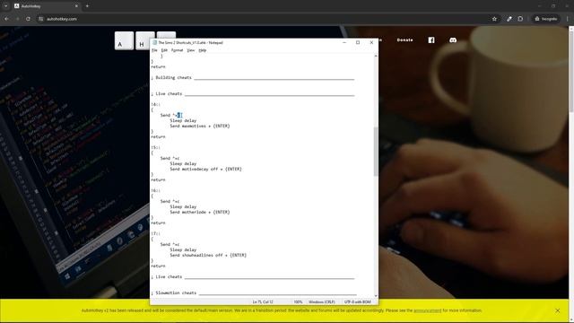 Как создать свои удобные горячие клавиши в #sims2