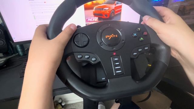 Обзор на руль PXN V900