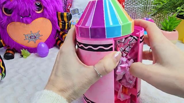 РАСПАКОВКА  MONSTER CORN LITTLE FURBY LOL SURPRISE HATCHIMALS