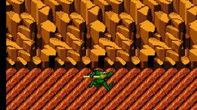 DENDY BATTLETOADS уровень 5-SURF CITY