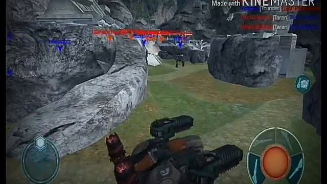 Тест сервер War Robots.